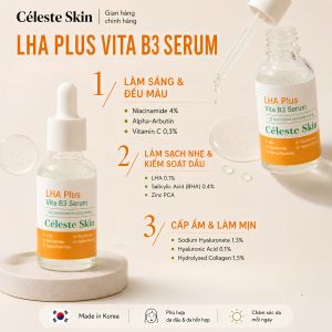 CÉLESTE SKIN LHA PLUS VITA B3 SERUM 30ml