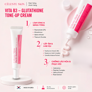 CÉLESTE SKIN VITA B3 – GLUTATHIONE TONE-UP CREAM 30ml